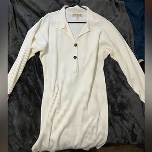 Off-white Anthropologie Sweater Dress